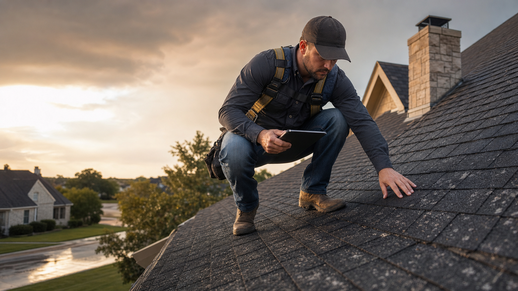 San Antonio roof repair review for damaged shingles after storm wear